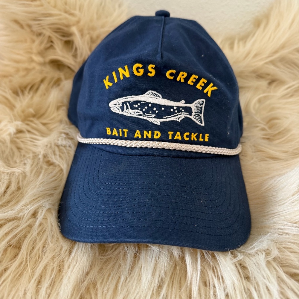 Kings Creek Bait & Tackle Snapback Hat Fishing Cap